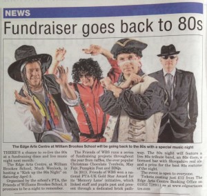 Kick Up The 80s Fundraiser