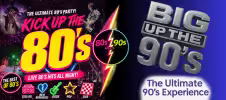 Kick Up The 80s Logo